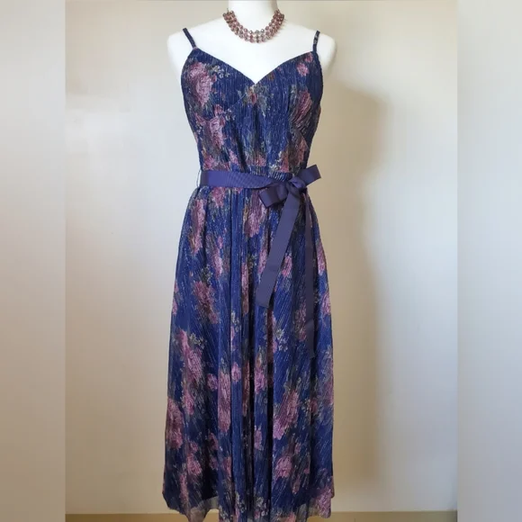 Forever Unique Glistening to Floral Dreams Midi Dress - Picture 3 of 13